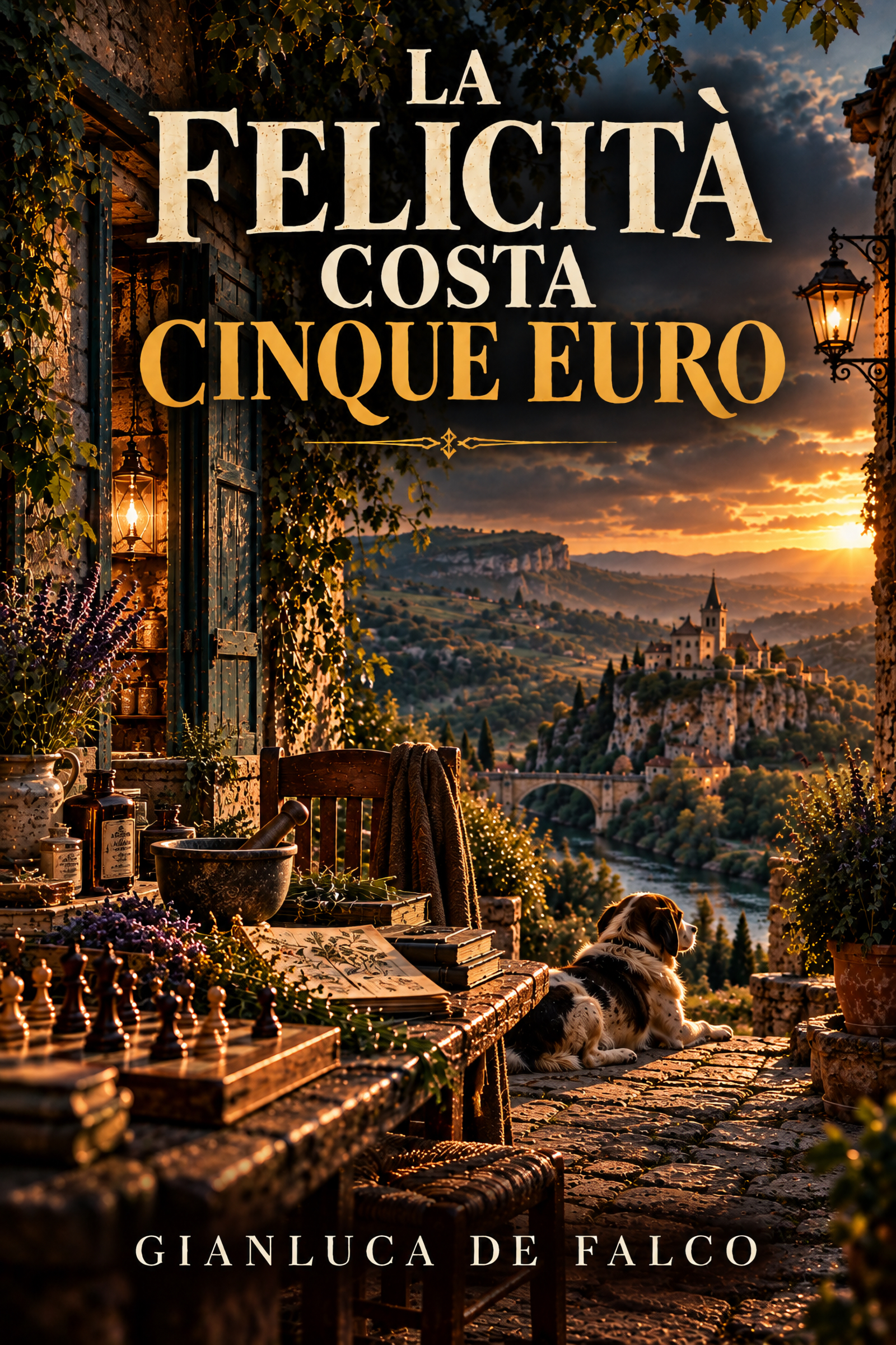Copertina di La felicità costa cinque euro